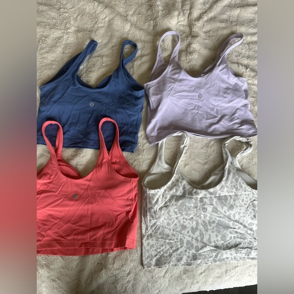 4 align lululemon athletica Tank Tops - Blue, Purple, Pink, Gray - Picture 5 of 11